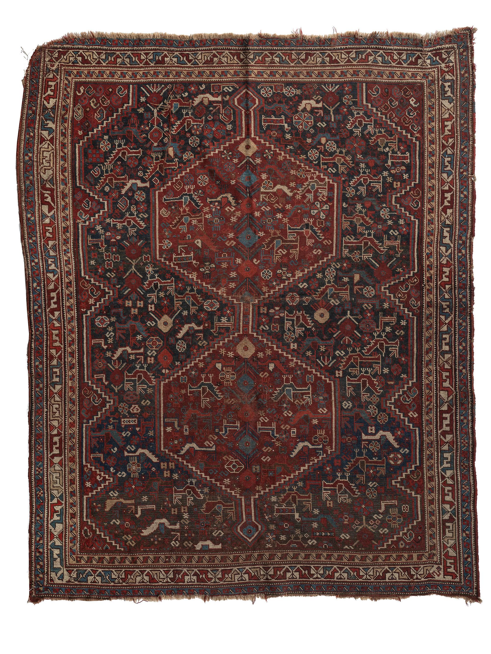 A Qashqai Wool Rug
