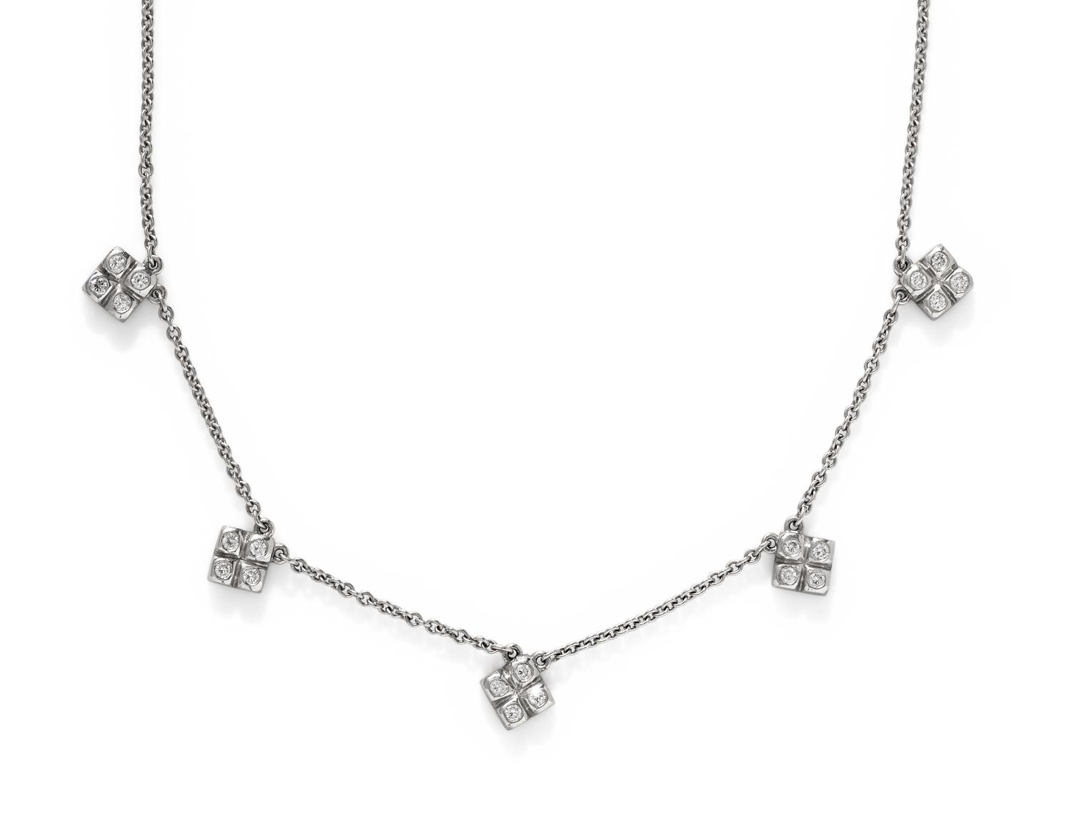 COLLECTION OF DIAMOND NECKLACES