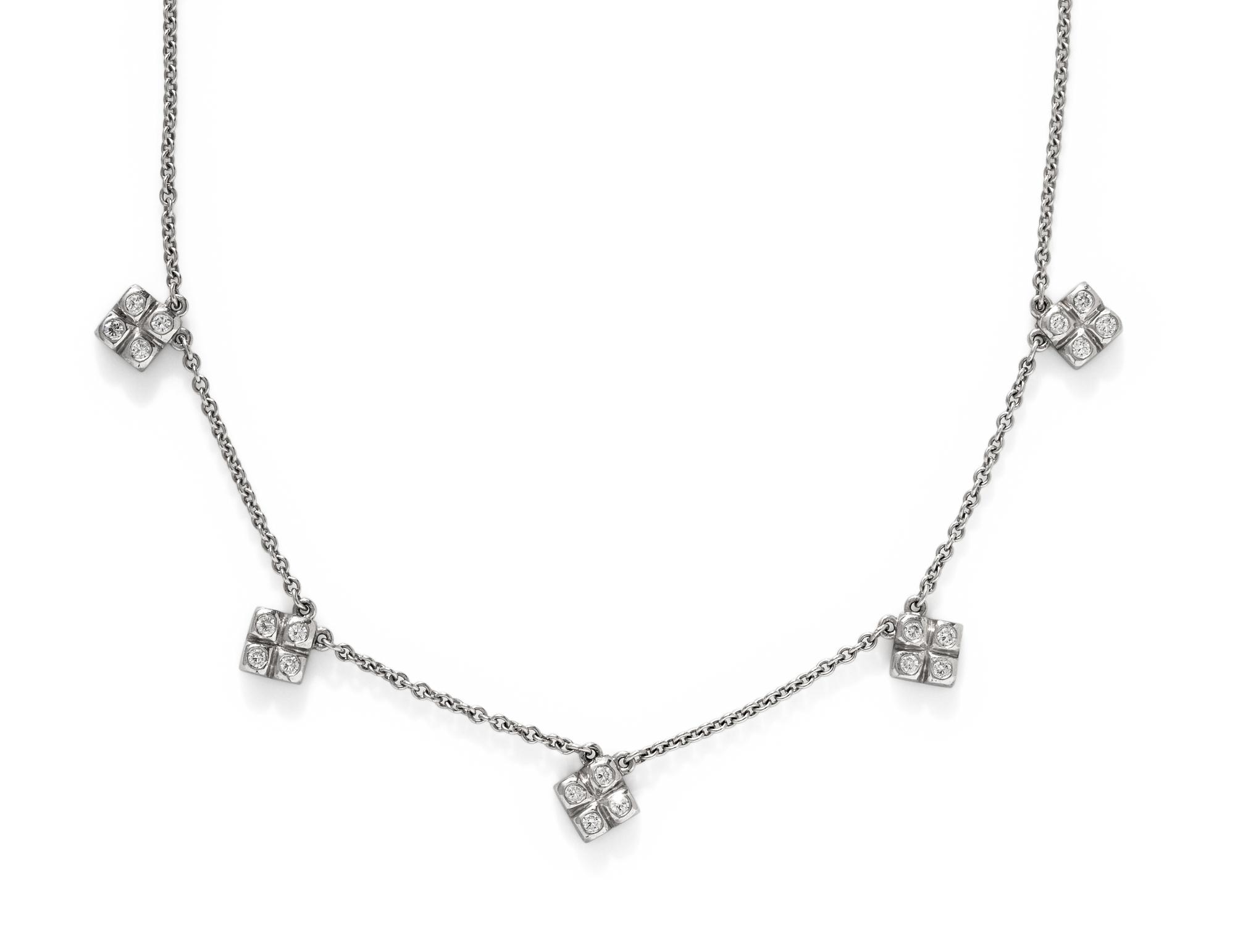COLLECTION OF DIAMOND NECKLACES