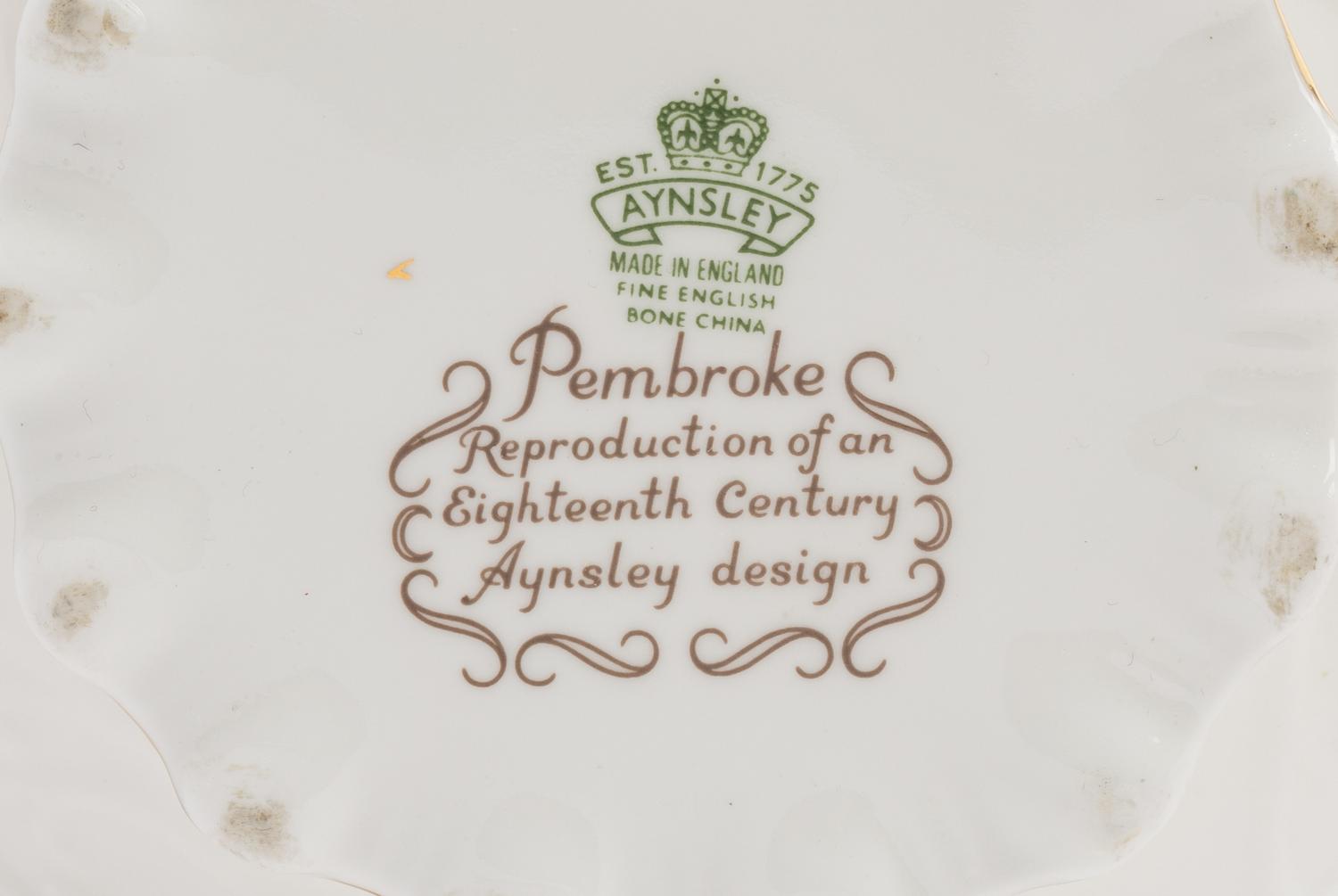 A Pair of Aynsley Porcelain Cache Pots