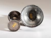 Muffineer, Cordial and Lorgnette with Signed Case, Belonging to Joseph Henry Sharp
