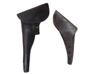 [CIVIL WAR]. A group of 2 holsters, comprising: