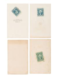 [LINCOLN]. 15 CDVs of Generals and other officers wearing Lincoln mourning pins and bands incl. General LOGAN & Admiral FARRAGUT.