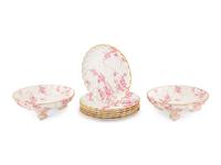 A Coalport Porcelain Dessert Service