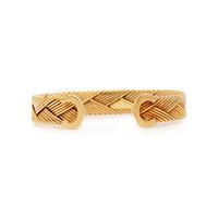 CARTIER, YELLOW GOLD 'C DE CARTIER' CUFF BRACELET