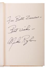 (Books) A group of 8 autographed books by writers, authors, and directors, comprising: