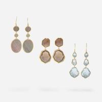 Collection of Three Sets of Ippolita Gemstone Earrings
