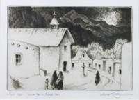Gene Kloss 5 5/8 x 8 1/8 inches — (American, 1903-1996)