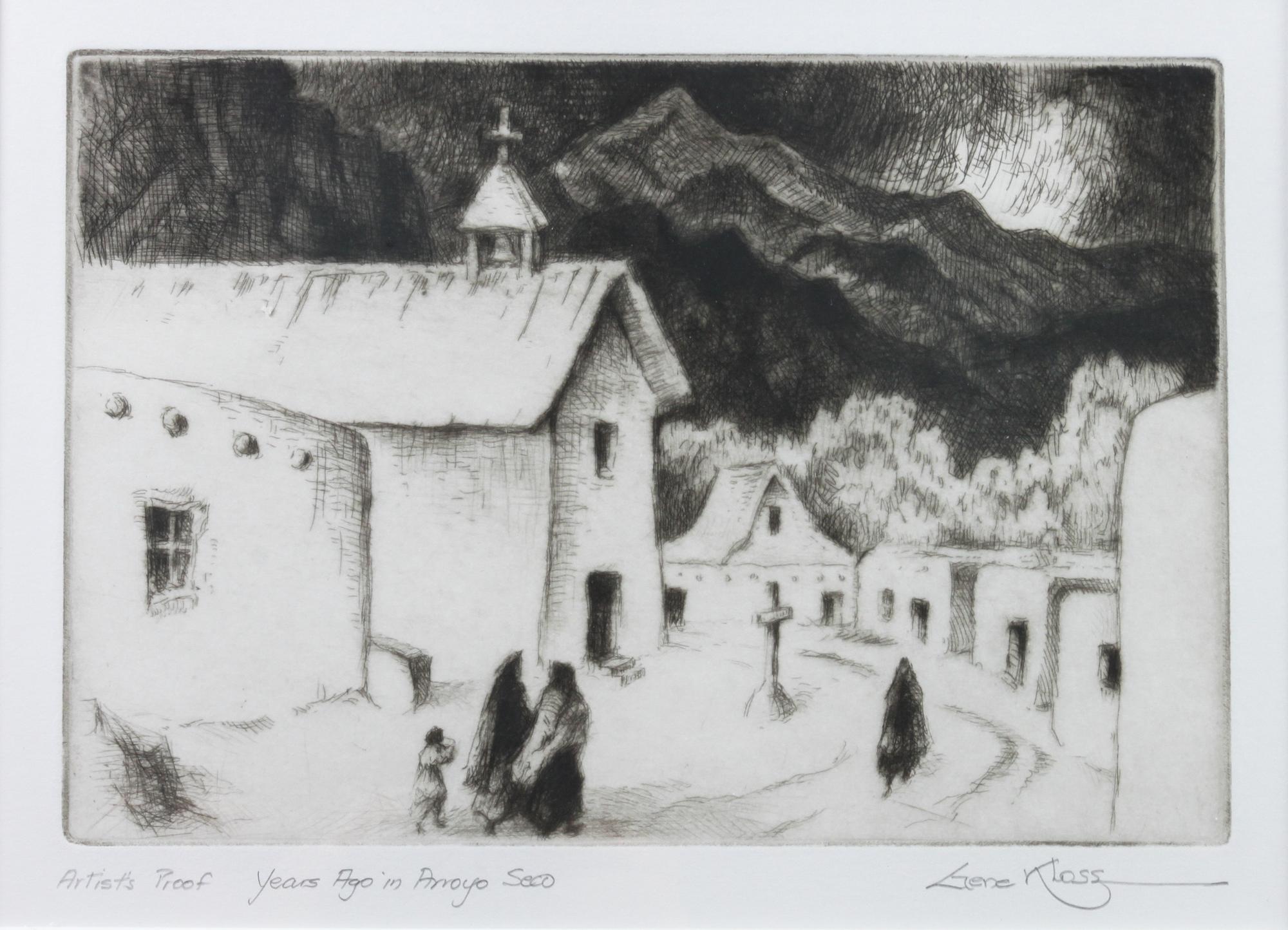 Gene Kloss 5 5/8 x 8 1/8 inches — (American, 1903-1996)