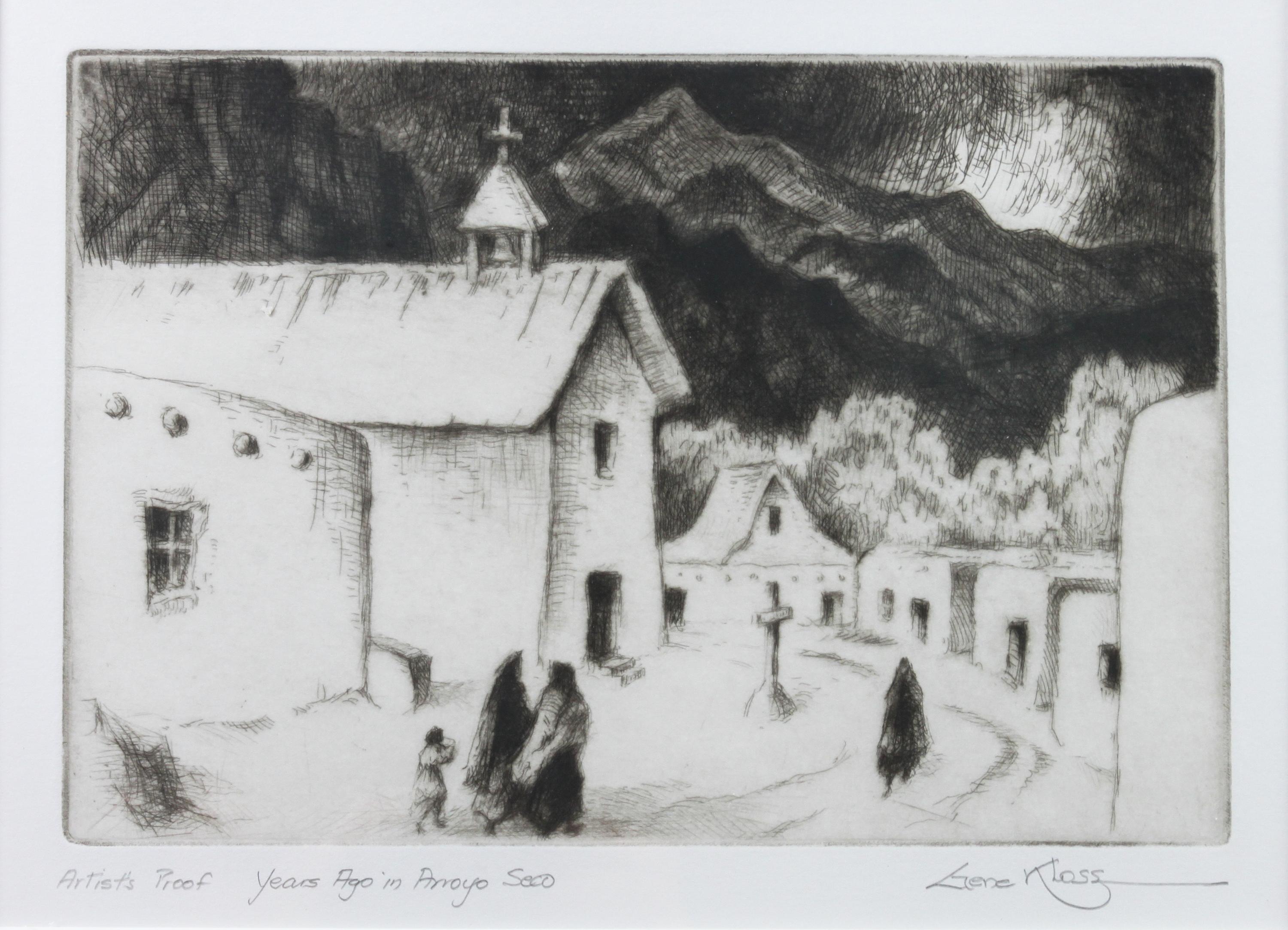 Gene Kloss 5 5/8 x 8 1/8 inches — (American, 1903-1996)