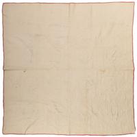 A Sawtooth Mountain Pattern Quilt in Copper and Burnt Wheat