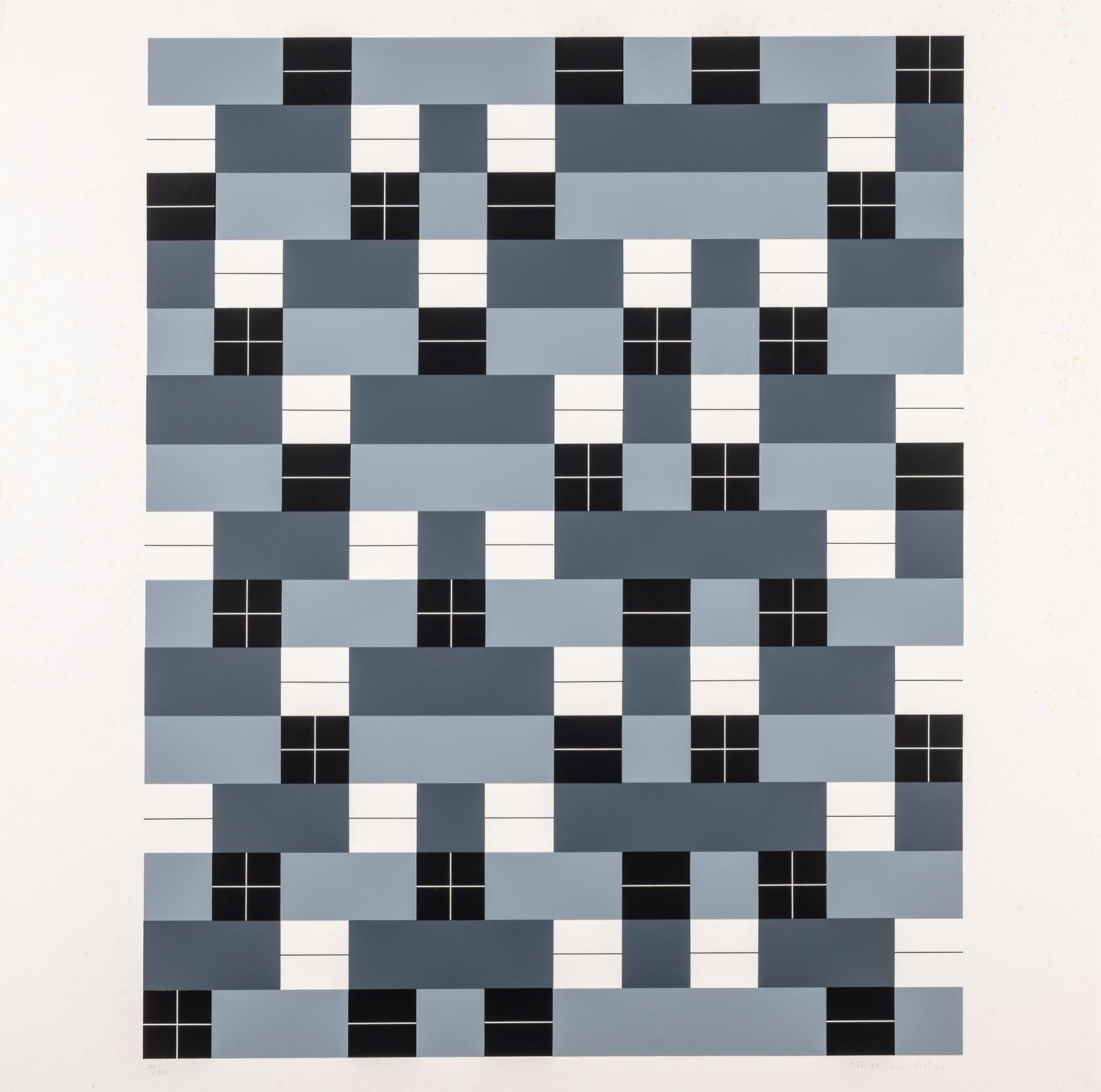 EXACTA: dal costruttivismo all' arte sistematica (fifty-one from original fifty-four prints and original portfolio case), 1980-85