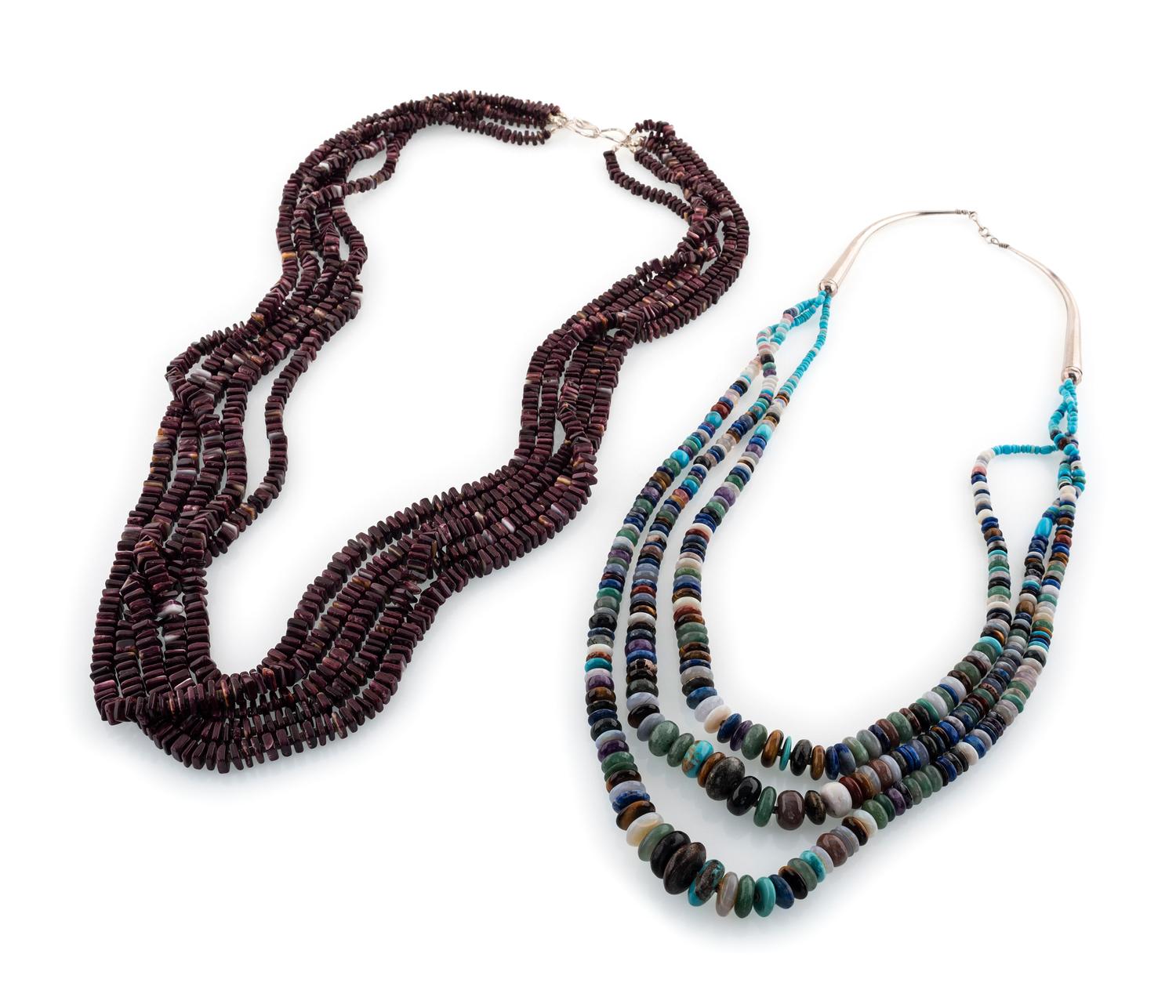 Southwestern Multi-strand Necklaces