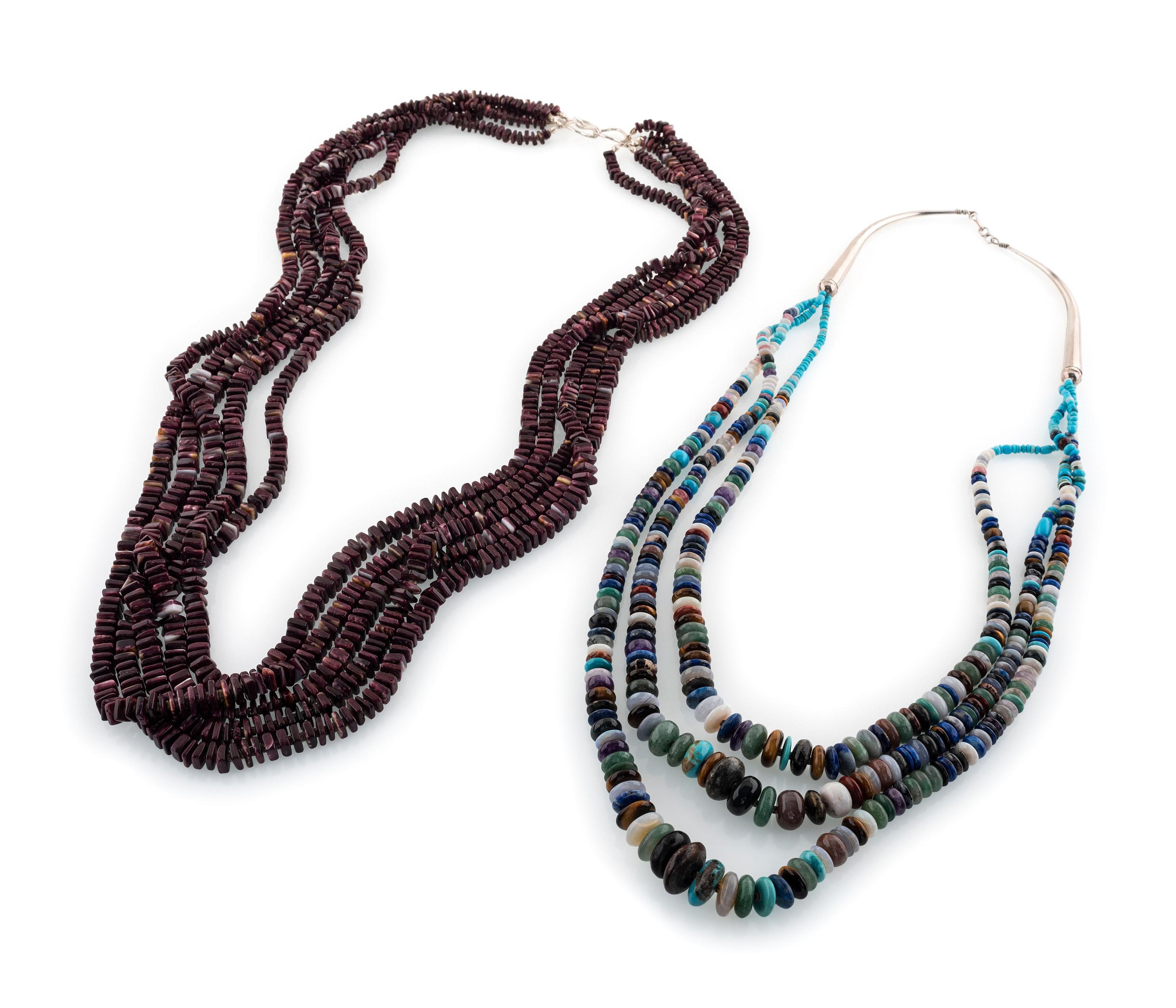 Southwestern Multi-strand Necklaces