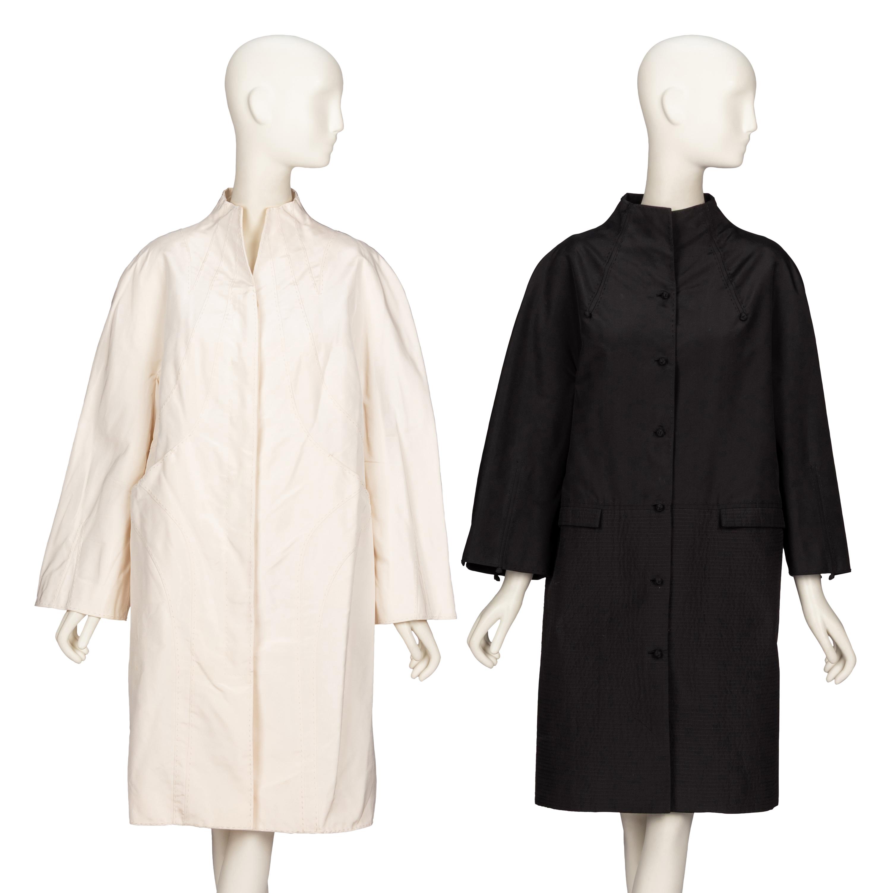 Ralph Rucci, Two Silk Coats