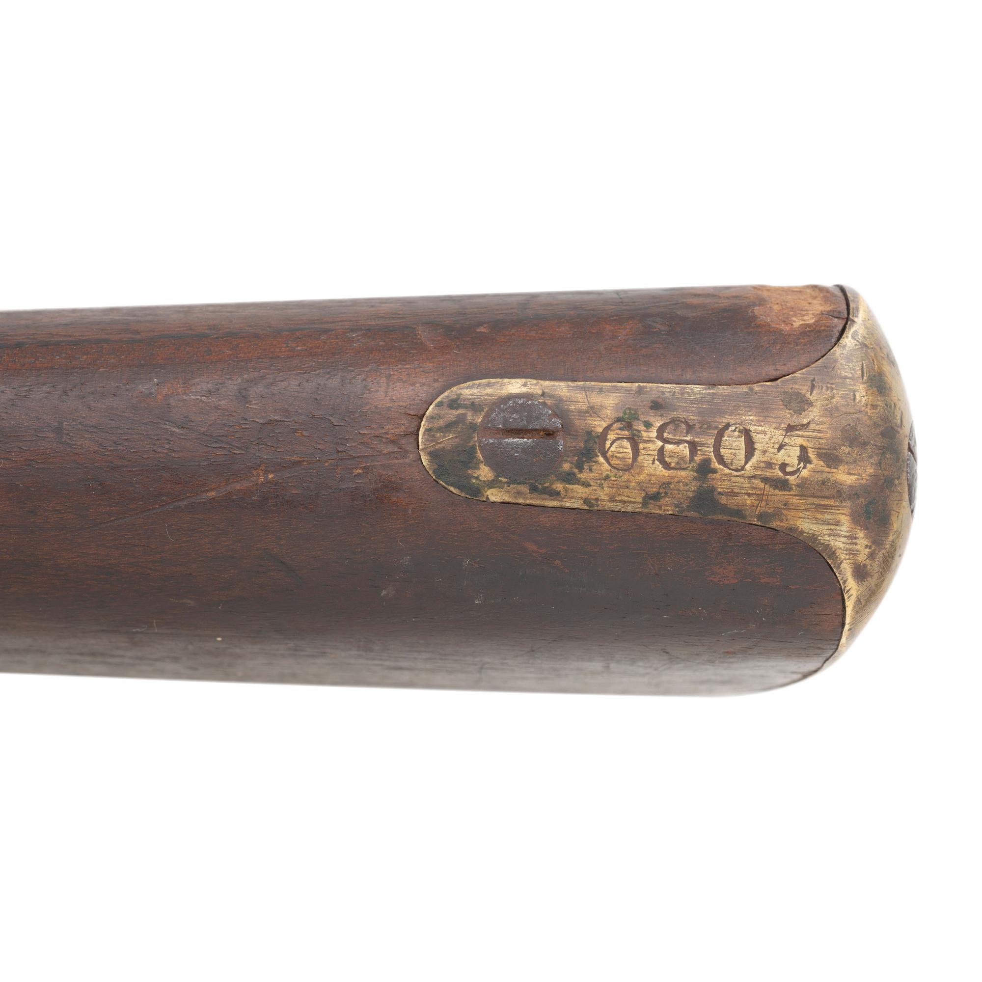 Extremely Rare Confederate Inventory Numbered Enfield Rifle with Post-Civil War Roberts Conversion to Cartridge