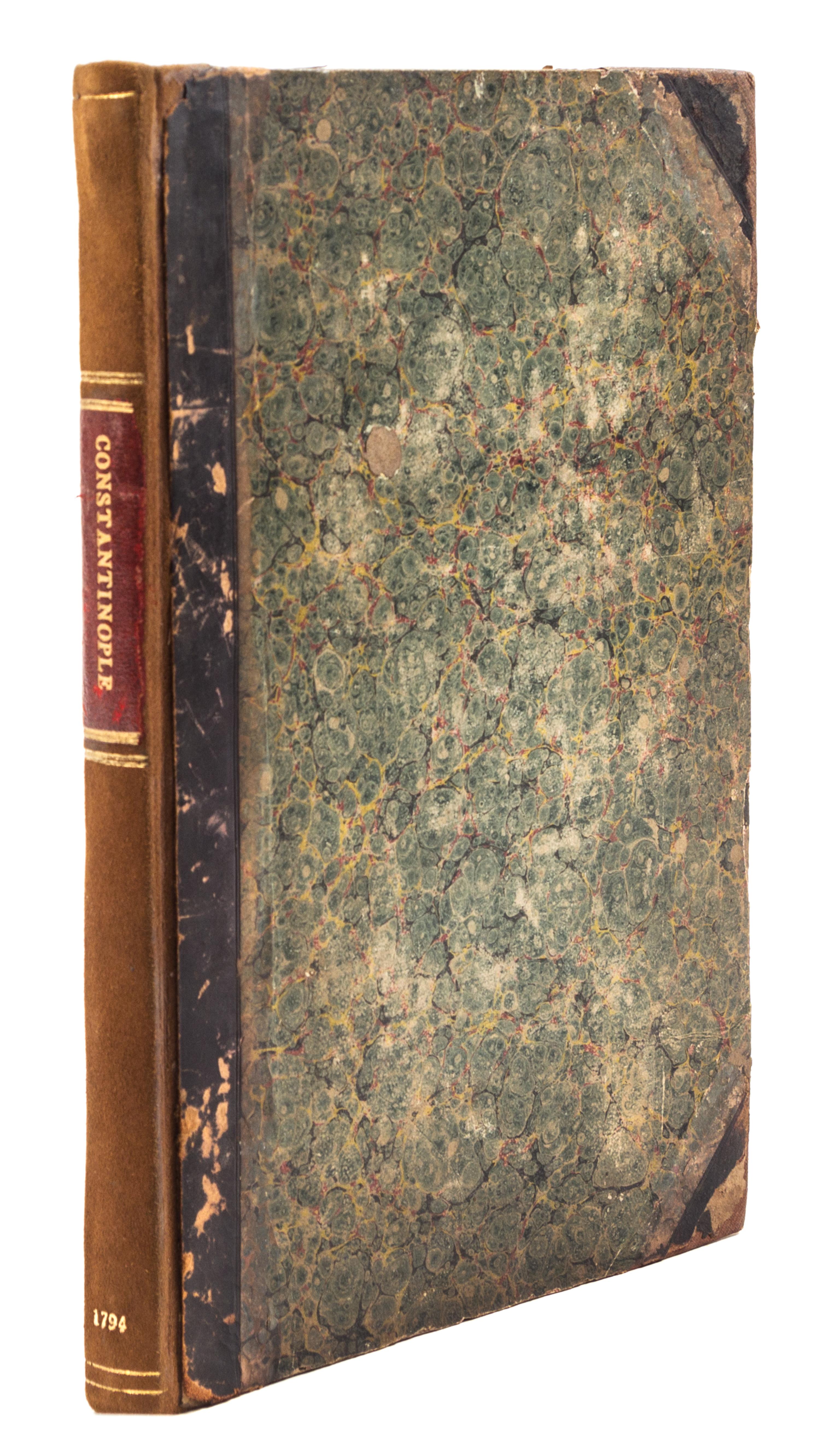 COMIDAS DE CARBOGNANO, DA COSIMO. Descrizione topografica dello stato presente di Constantinopoli... Bassano, 1794. 1st ed.