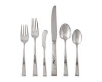 An American Silver Flatware Service