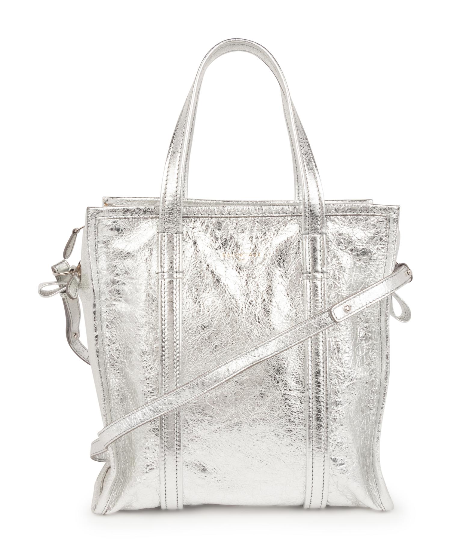 Balenciaga Metallic Bazaar Tote, 2005