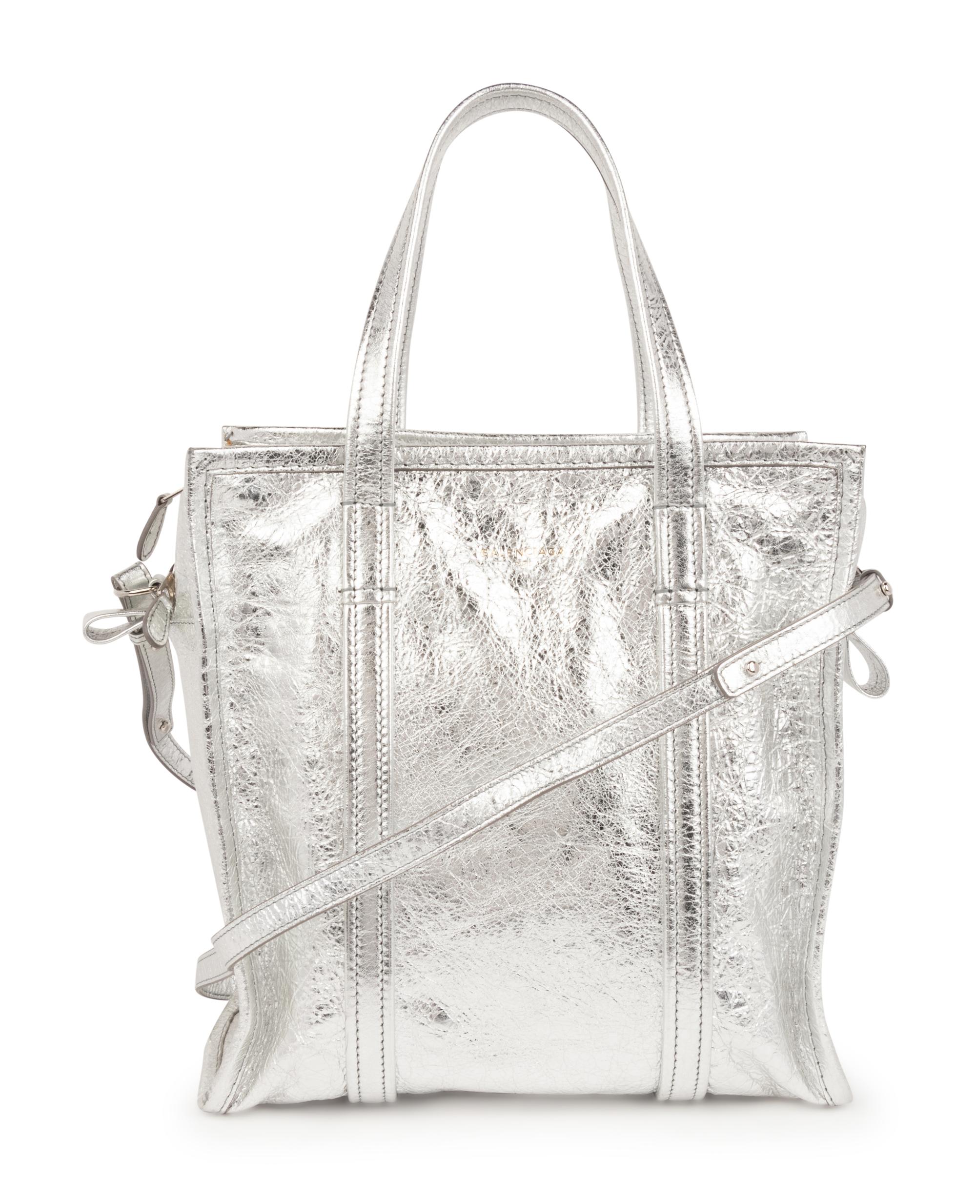 Balenciaga Metallic Bazaar Tote, 2005