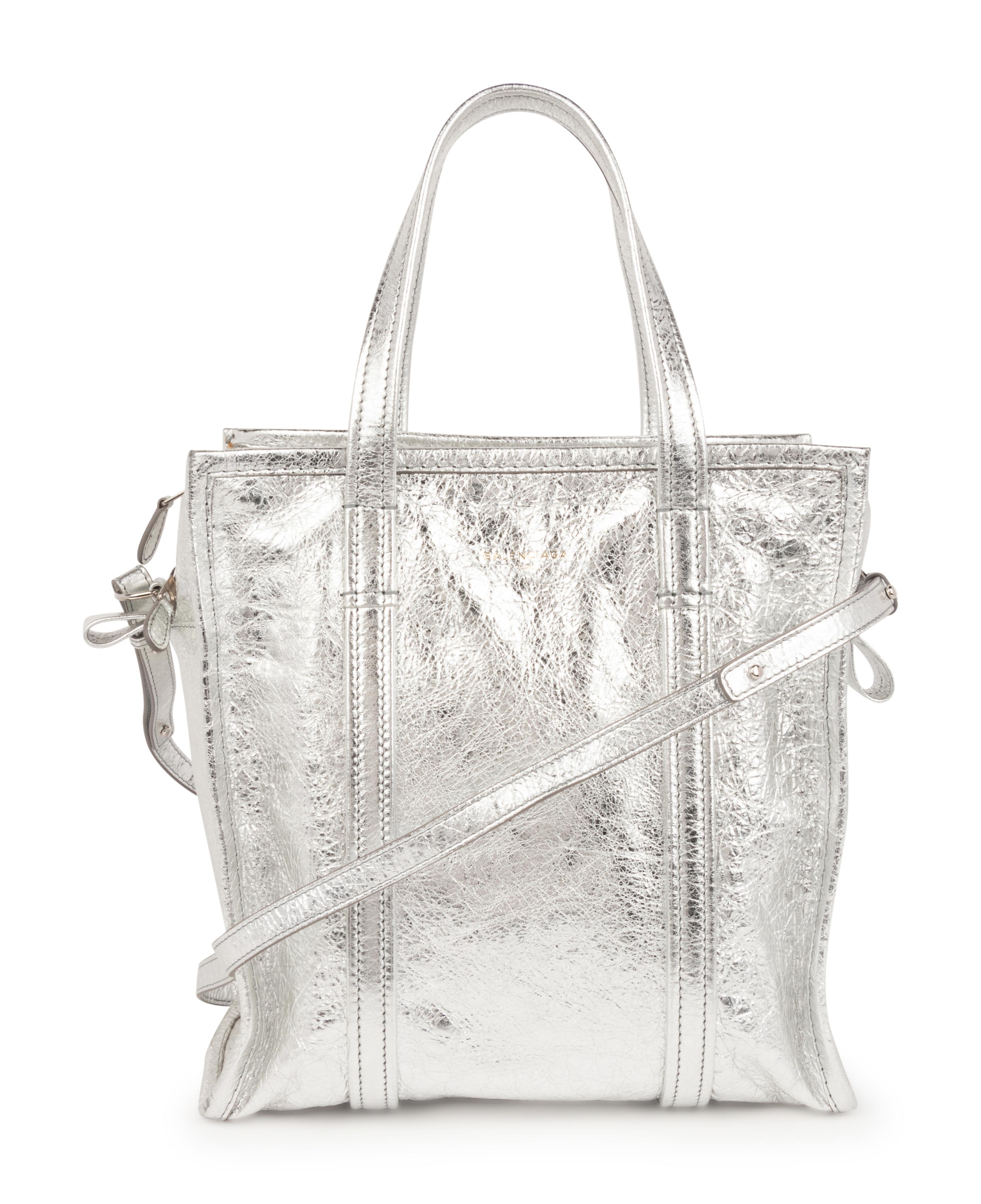 Balenciaga Metallic Bazaar Tote, 2005