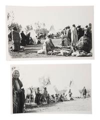 [LATE INDIAN WARS]. A group of 28 photographs from the 50th Anniversary of the Battle of the Little Bighorn, and other Custer Memorials, comprising: