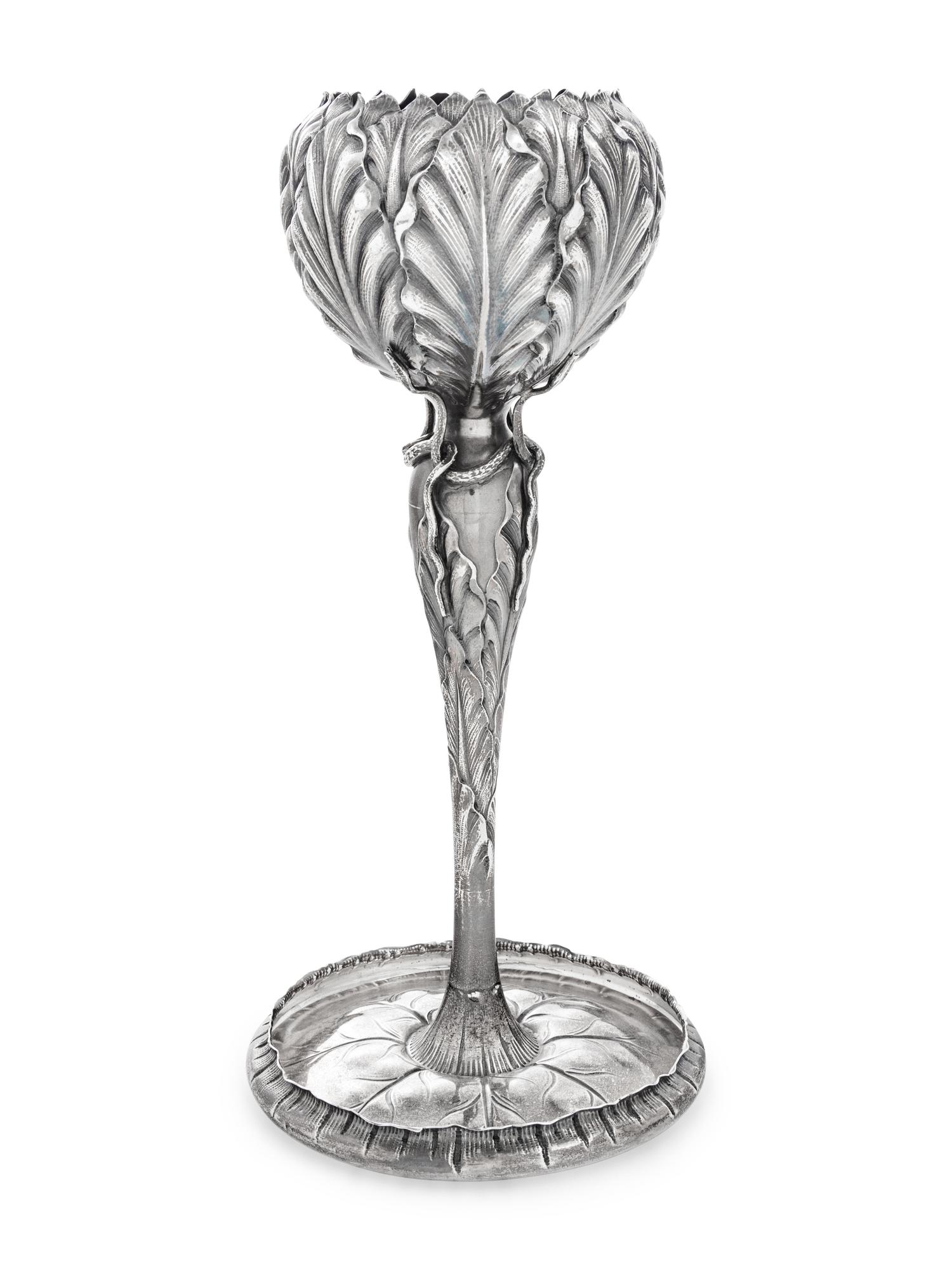 An American Silver Vase