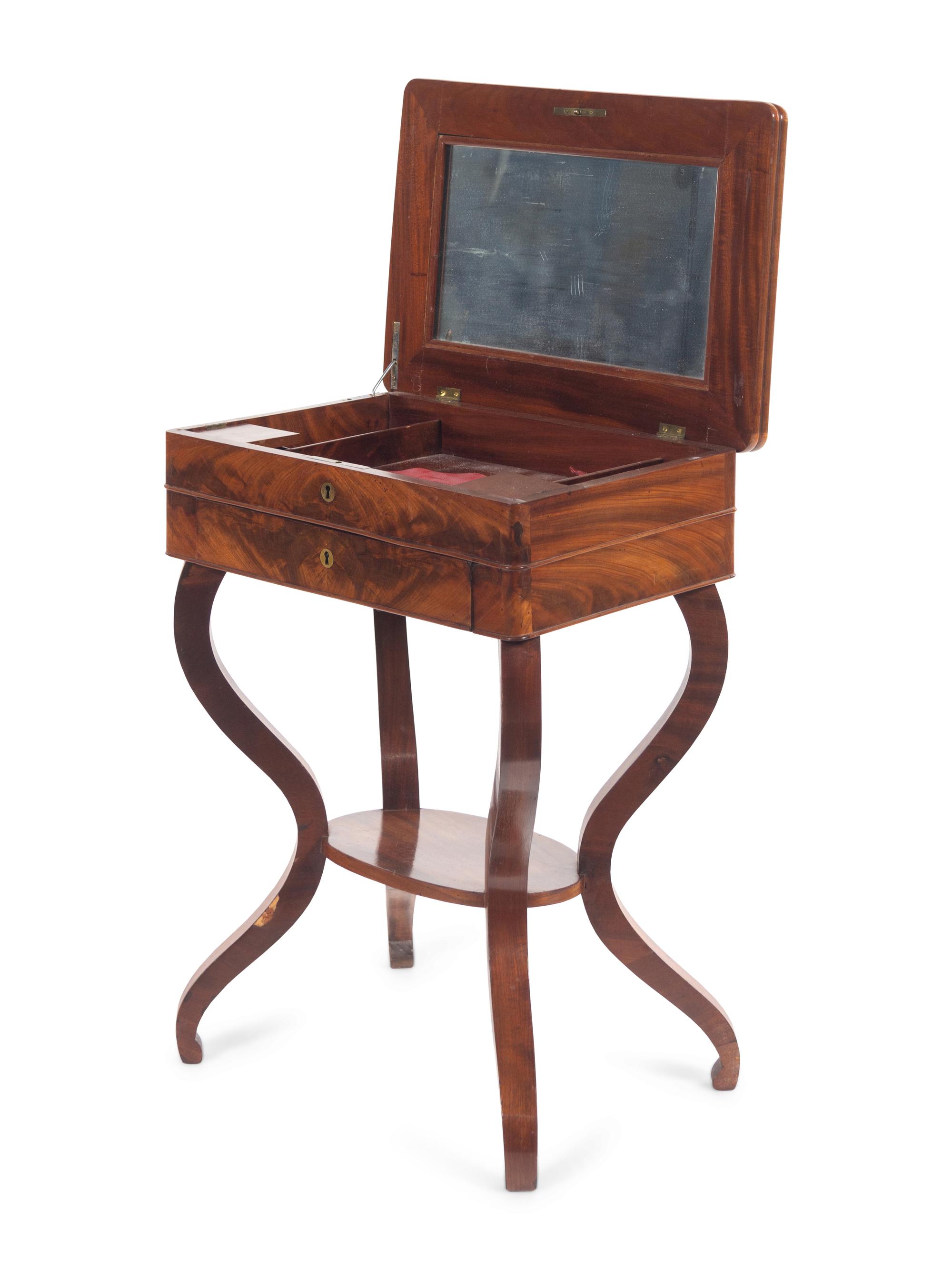 A French Mahogany Dressing Table