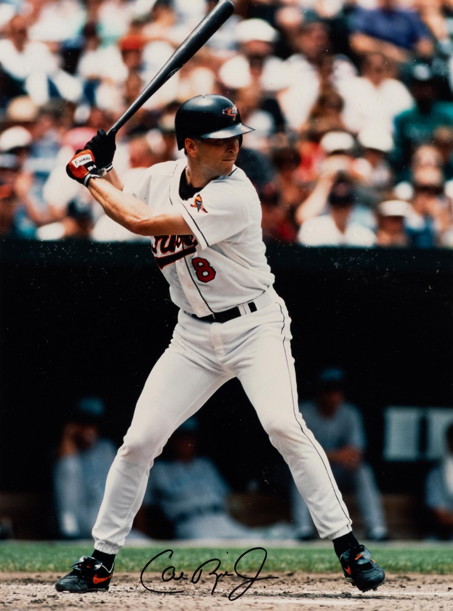 A Cal Ripken Jr. Signed Autograph Photo Formerly Displayed at Mike Ditka’s Restaurant