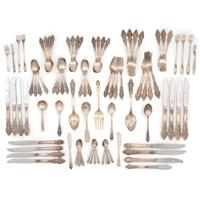 A Rogers Brothers Silverplate Flatware Service, Plus