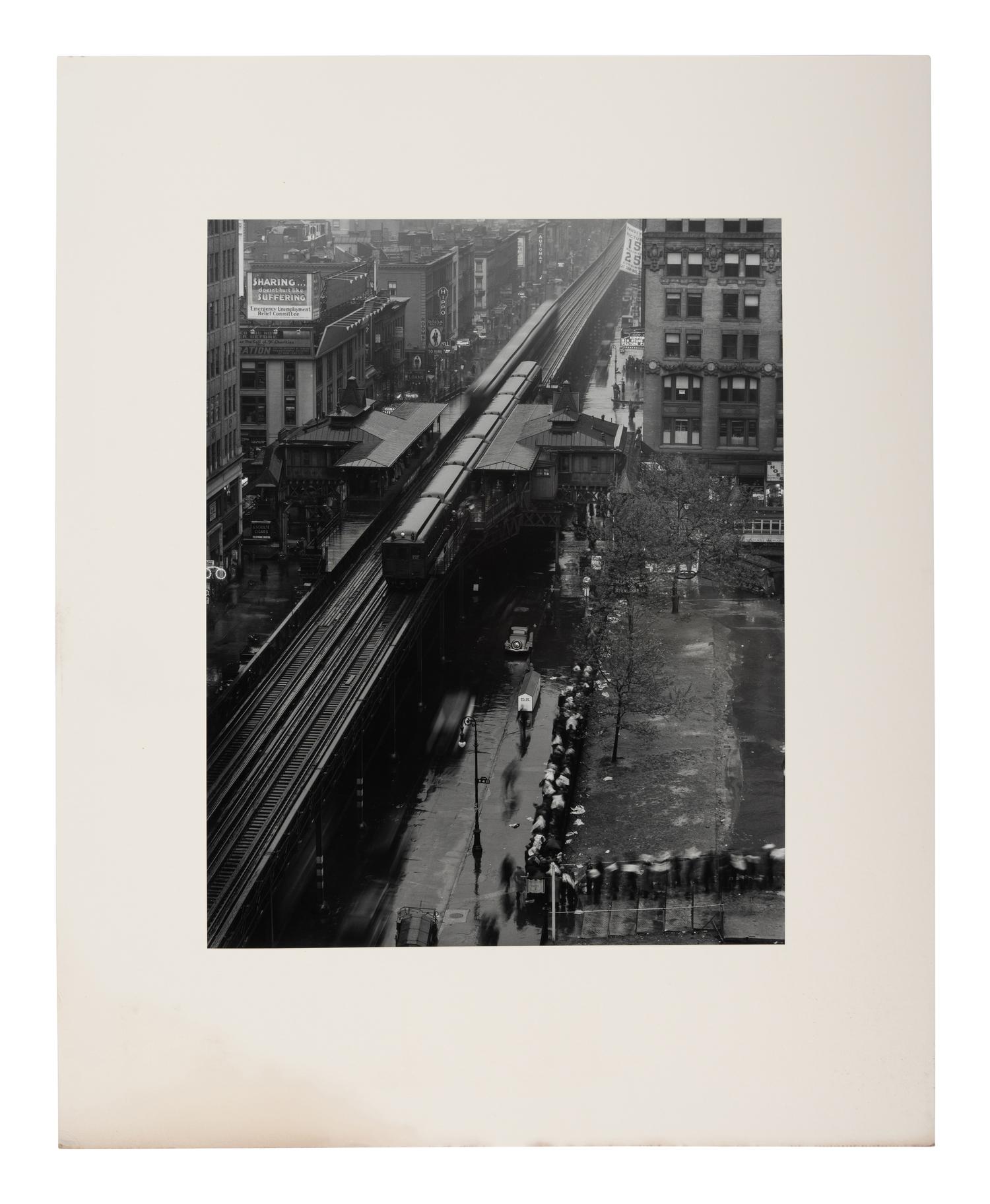 A group of seven photographs (from Harmonic Measure printed by George Tice with labels signed by George Tice and Joanna Steichen)