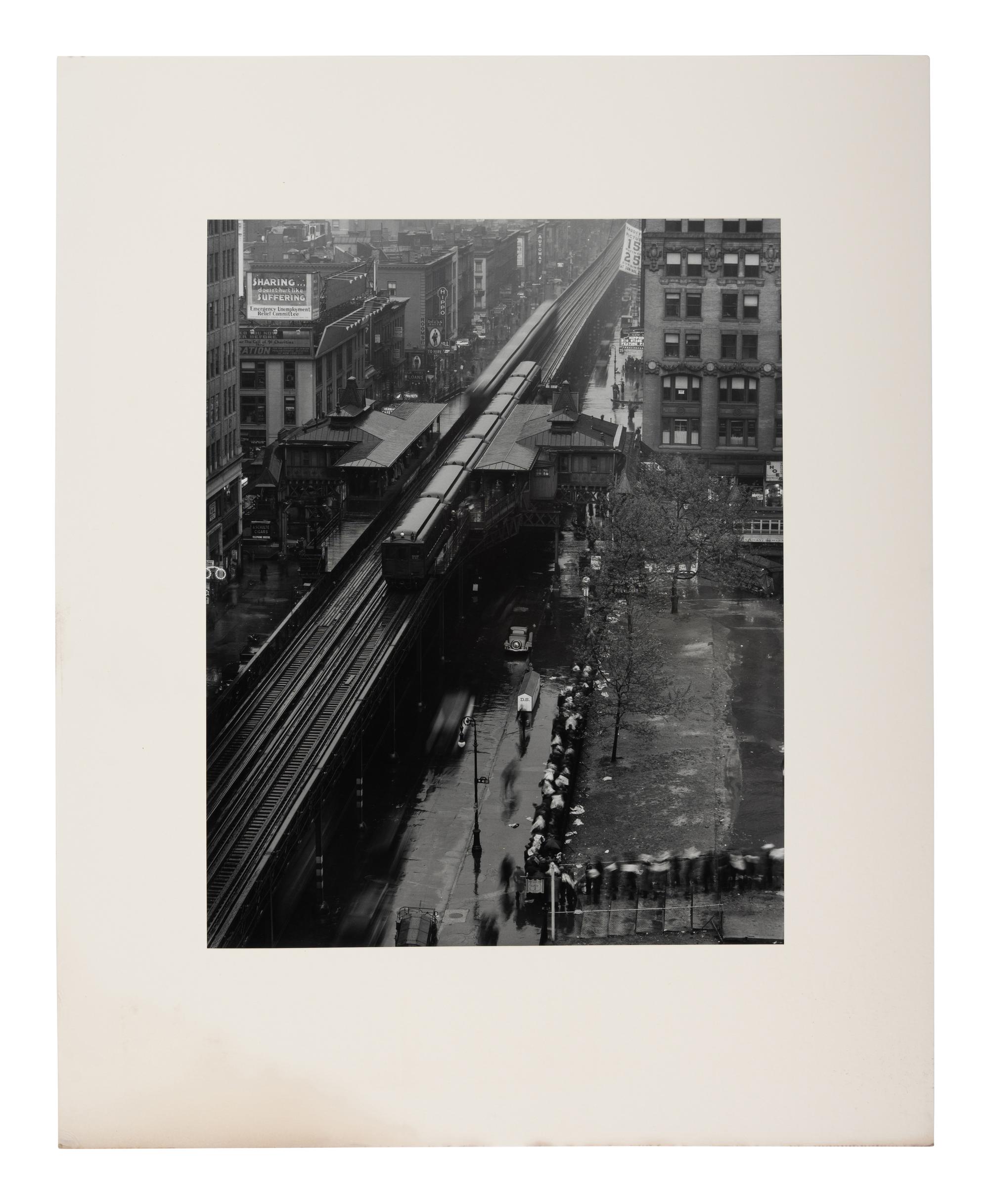 A group of seven photographs (from Harmonic Measure printed by George Tice with labels signed by George Tice and Joanna Steichen)