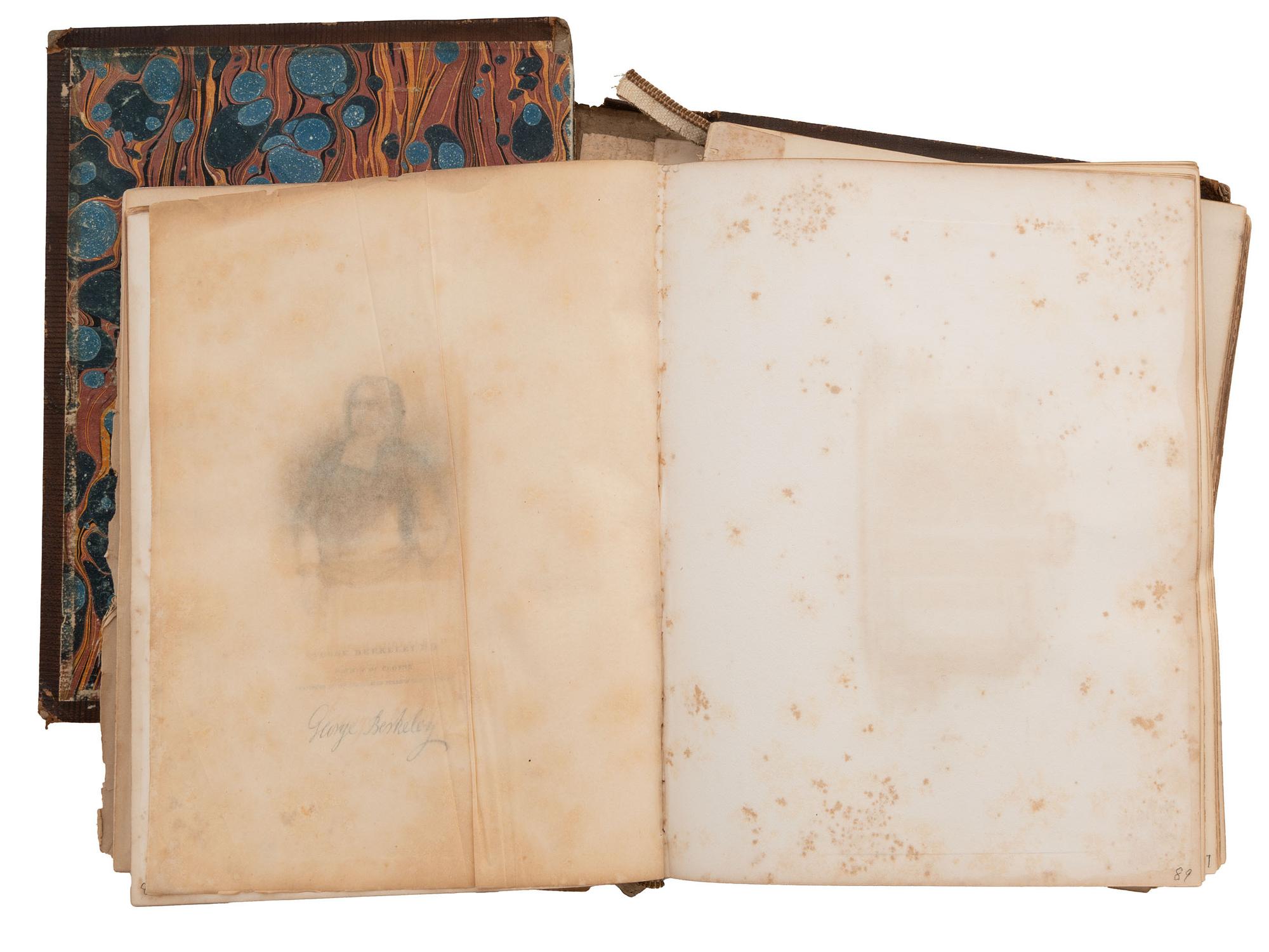 [EARLY PHOTOGRAPHY]. Trio of Yale albums, dated 1856, 1860, & 1868, ft. individual and group portraits, scenes around campus, and inscriptions from classmates incl. many soldiers.