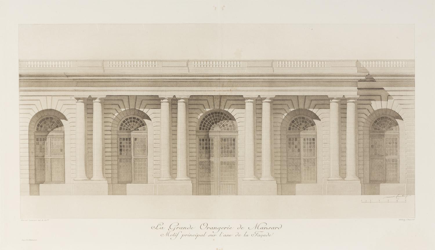 Views of Versailles and the Two Trianons (eight works)
