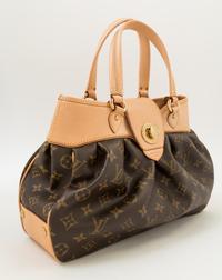 A Louis Vuitton Monogram Boetie PM, 13" x 9" x 4.5"; Handle drop: 6".