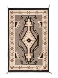 Navajo Crystal Pattern Weaving / Rug