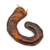 An Omersa Leather Pig-Form Ottoman