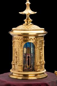 A French Gilt Bronze Automaton Clock, Medainela AY