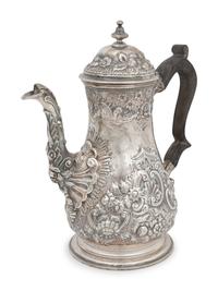 A George II Silver Coffee Pot