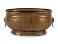 A Large English Brass Cistern