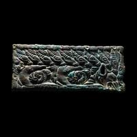 A Eurasian Bronze Plaque