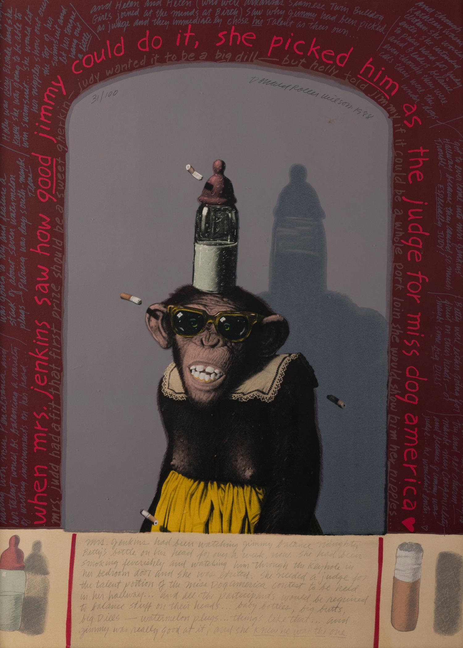 Monkey on Stairs