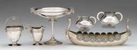 Coin silver tazza gorham & co., providence, ri, circa 1865
