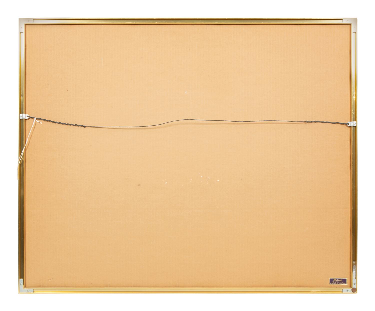 With Justice for All, 1976 and Waiting for the Second Kiss , 1974 (two works)