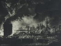 Clairton (A Night View of the Clairton Steel Coke Plant) , 1997