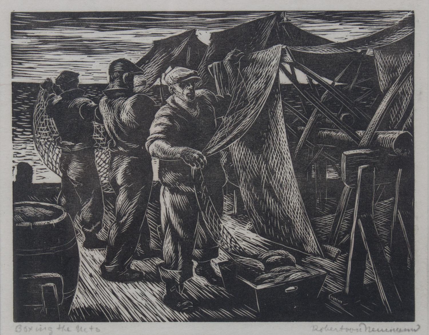 Robert Von Neumann, (Wisconsin, 1888-1976), Boxing the Nets