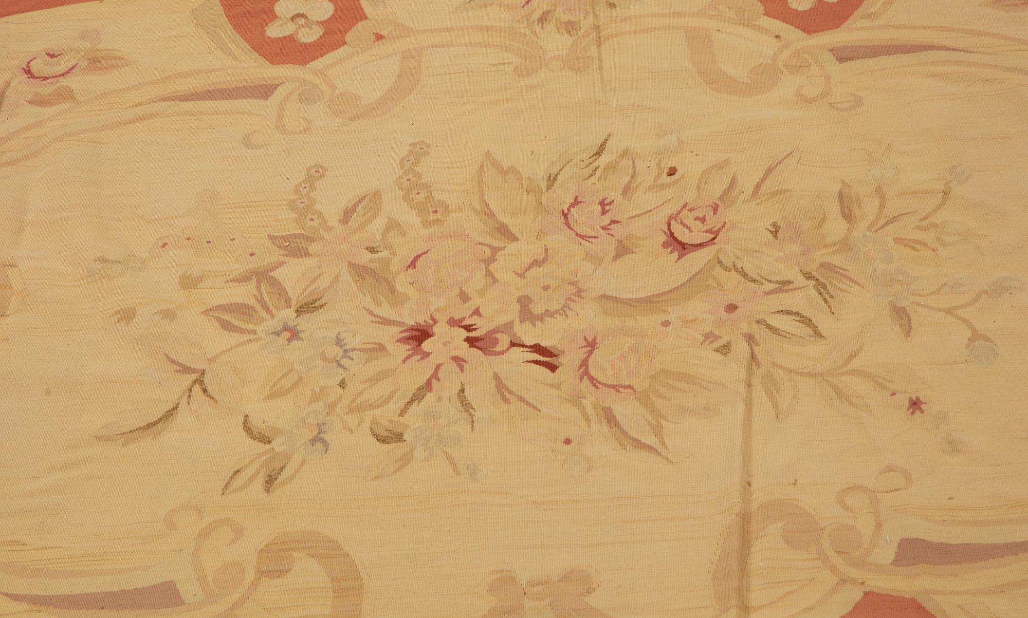 A Pair of Aubusson Style Rugs