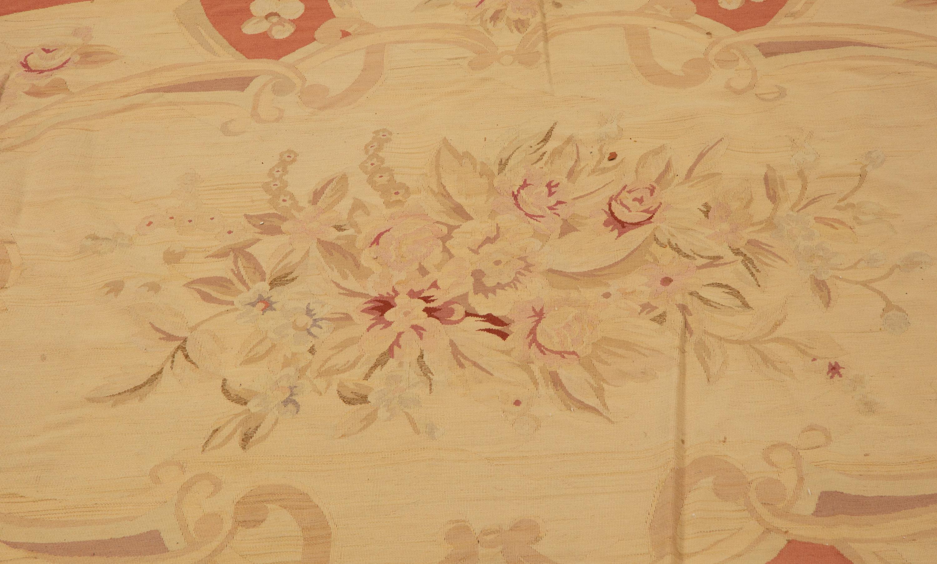 A Pair of Aubusson Style Rugs