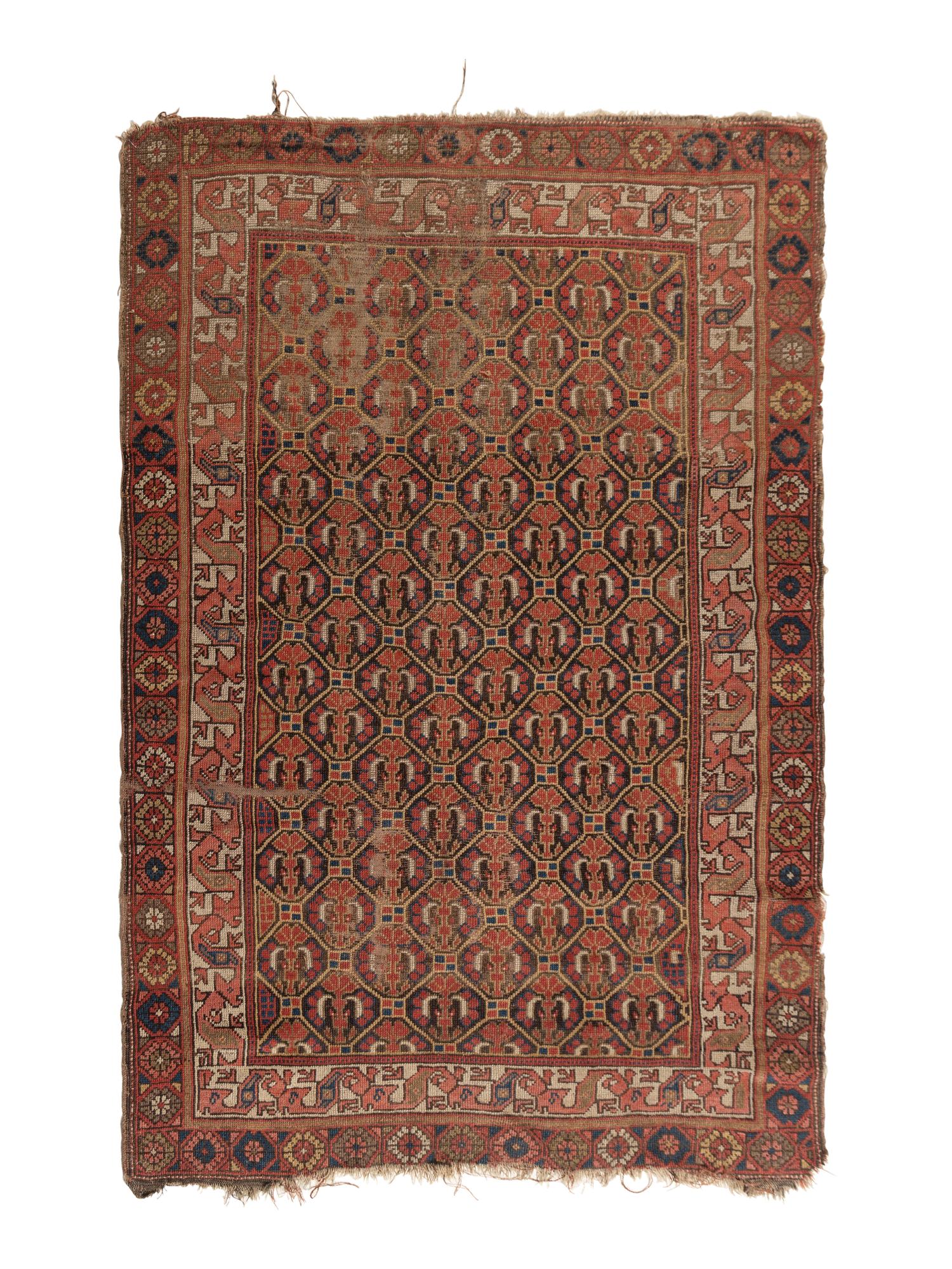 A Kuba Wool Rug