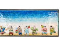 Four Chinese Enamel on Metal Covered Boxes